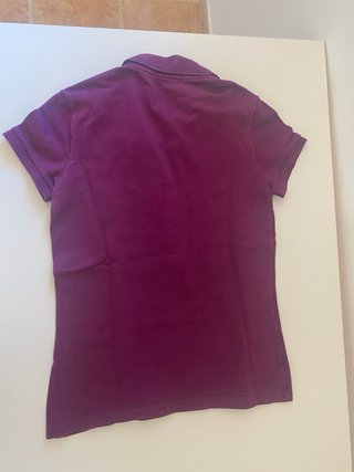Polo Lacoste Mujer Morado