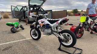 Supermotard IMR 190cc Castrol