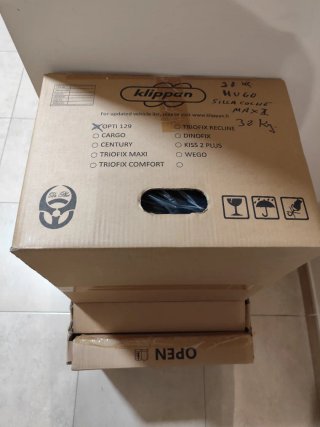 Silla coche Klippan Opti 129 contramarcha