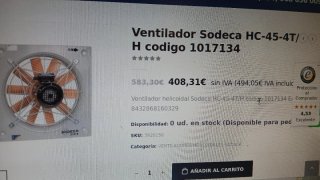 Ventilador Industrial Sodeca