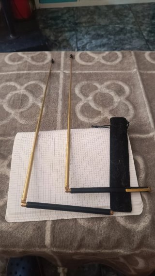 Varillas de radioestesia