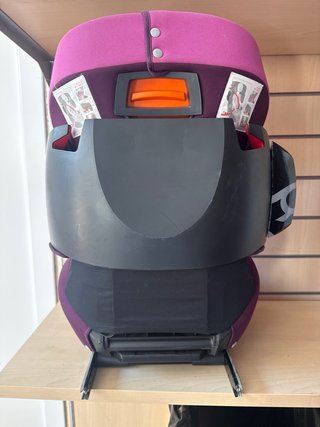 Silla de coche Cybex rosa y morada