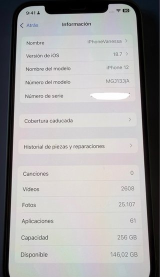 iPhone 12 256GB Blanco