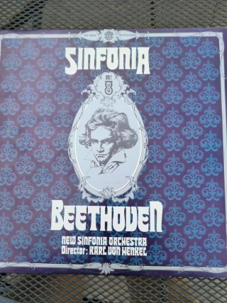 Disco LP Beethoven Sinfonia N.º 8