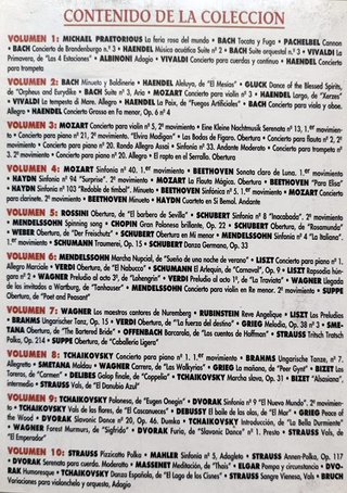 10 CDs de música clásica