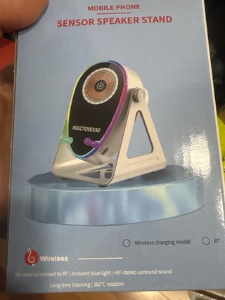 Supporto speaker telefono con luci