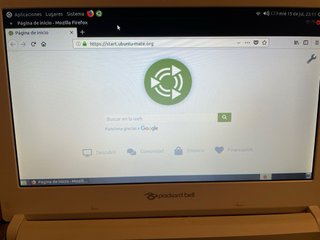 Packard Bell Mini Portátil Ubuntu MATE