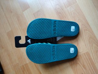 Chanclas Adidas Adilette Verdes Talla 42