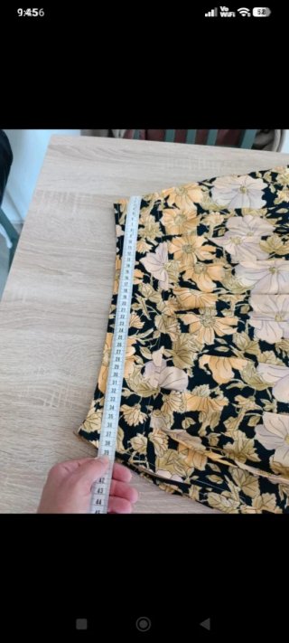 Gonna vintage svasata fiori donna