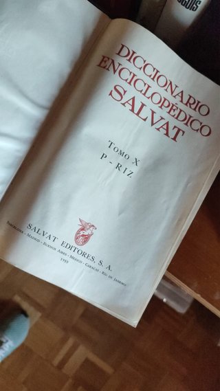 Enciclopedia Salvat 1955 12 tomos + apéndice