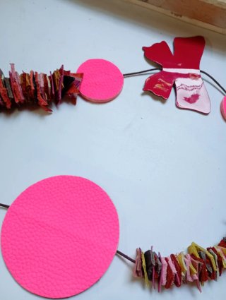 Decorazione murale fiocco farfalla