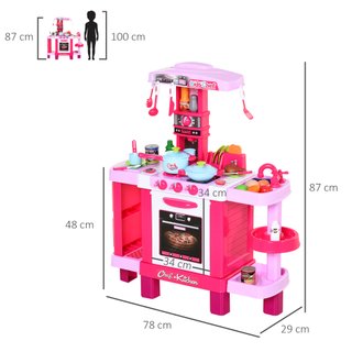 Cucina Giocattolo per Bambini con 38 Accessori