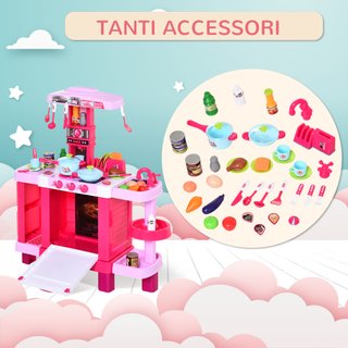Cucina Giocattolo per Bambini con 38 Accessori