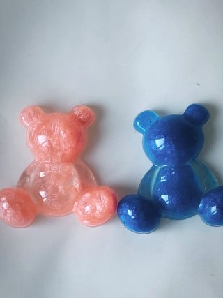Pin Osito Grande Blu e Rosa