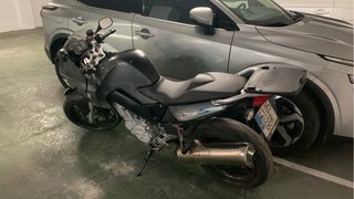 BMW F800S Sportbike Plata/Negra