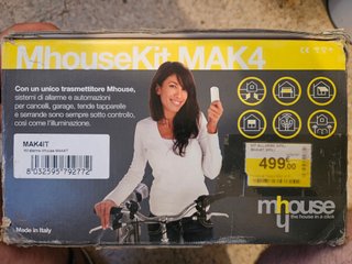 Sistema Allarme Casa MhouseKit MAK4