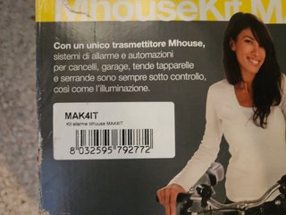 Sistema Allarme Casa MhouseKit MAK4