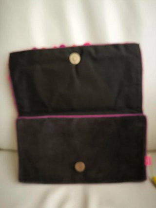 Bolso de mano Flamenco bordado flores