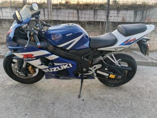 Suzuki GSX-R 600 Sportbike Azul/Blanco