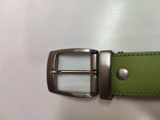 MGM-Cinturón Hombre Piel Verde 110/44 verano