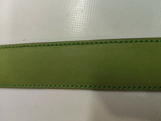 MGM-Cinturón Hombre Piel Verde 110/44 verano