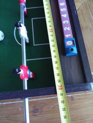 Futbolín y billar 2 en 1