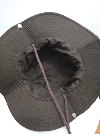 Sombrero Carhartt ala ancha marrón chocolate