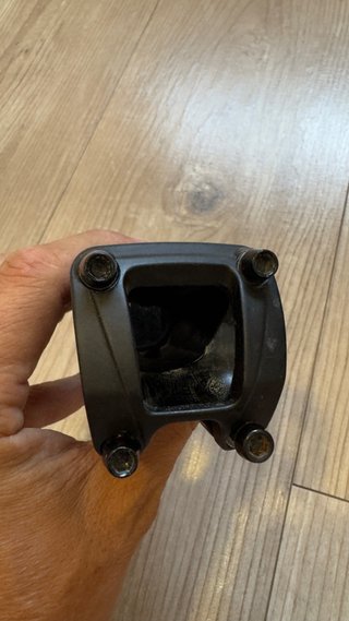 Potencia bicicleta cableado interno