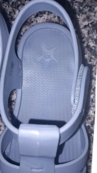 Cangrejeras barefoot azules talla 27.