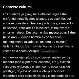 Bronce Ijo Espíritu del Agua