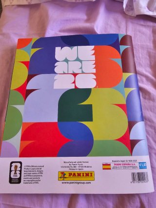 Álbum Panini Mundial 2026 Completo actualización