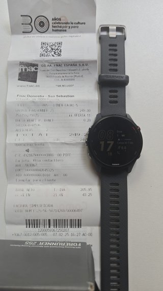 Garmin Forerunner 255 GPS Smartwatch Gris