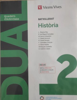Història, 2 Batxillerat, Dual Quadern d'activitats