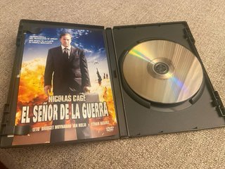 DVD EL SEÑOR DE LA GUERRA, película original.