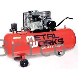 Compresor 200 Litros - 3 Hp - 400V- Metalworks