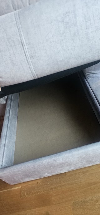 Sofá Chaise Longue Gris Conforama