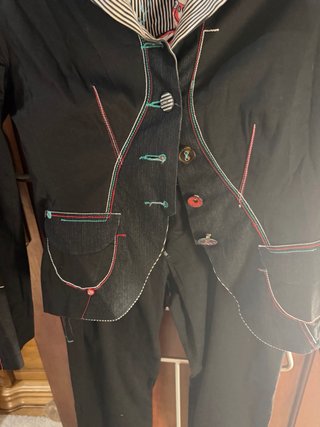 Conjunto Chaqueta y Pantalón Negro