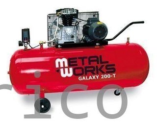 Compresor 200 Litros - 3 Hp - 230V- Metalworks