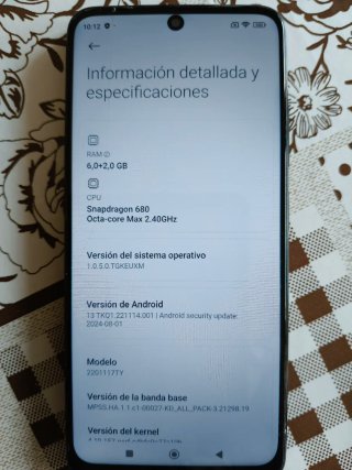Xiaomi Redmi Note 11 Negro/Gris