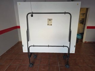 Mesa ENEBÉ de Ping Pong+6 raquetas+7 bolas