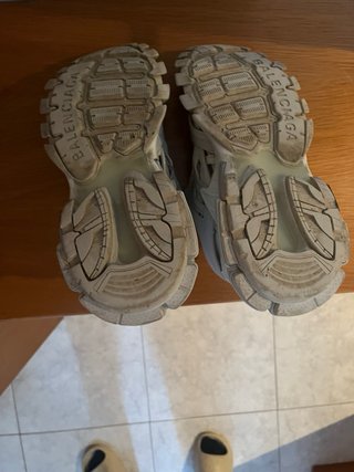 Zapatos Balenciaga Track 2.0 Plata/Blanco