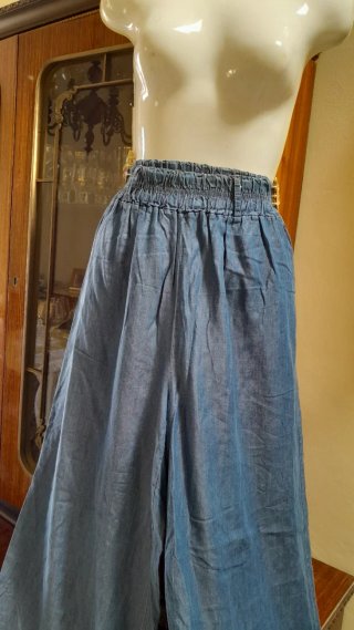 Pantaloni Oviesse gamba ampia + blusa