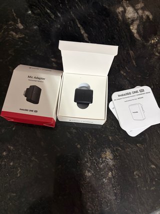 Adaptador Micrófono Insta360 ONE RS Horizontal