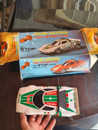 Coche radiocontrol Lancia Stratos Sonic Control