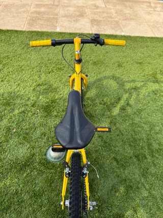 Bicicleta infantil 20 amarilla