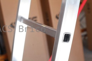 Escalera Aluminio 3x19 - 5+5+5 M - 80x25mm