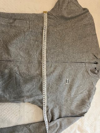 Sudadera Cremallera Billabong Gris Talla M