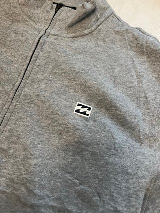 Sudadera Cremallera Billabong Gris Talla M