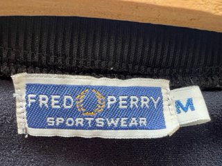 Sudadera Fred Perry Talla M Negra Multicolor