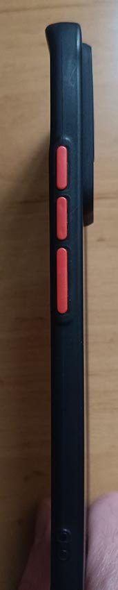 Funda Xiaomi 13 Lite negro mate